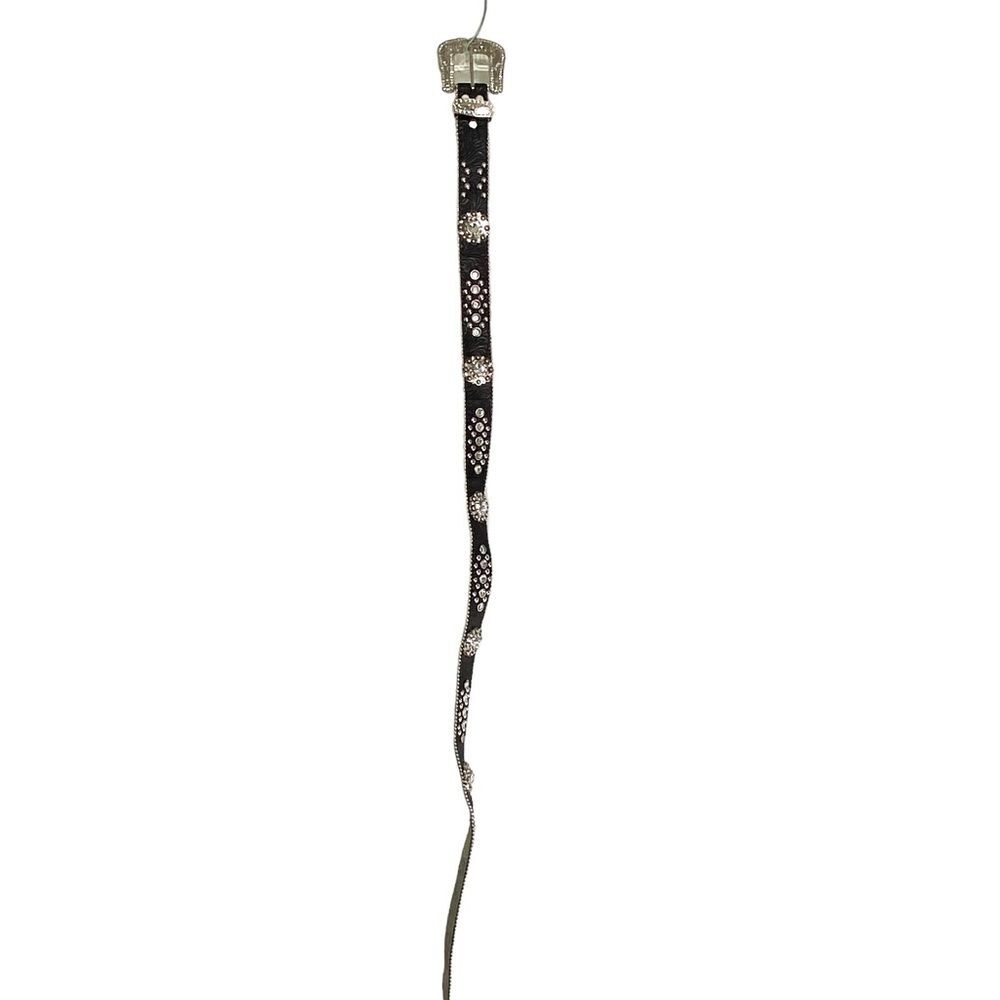 Women's Western Rodeo Wear Blazin Roxx Gemstone Bohemian Faux Leather Belt